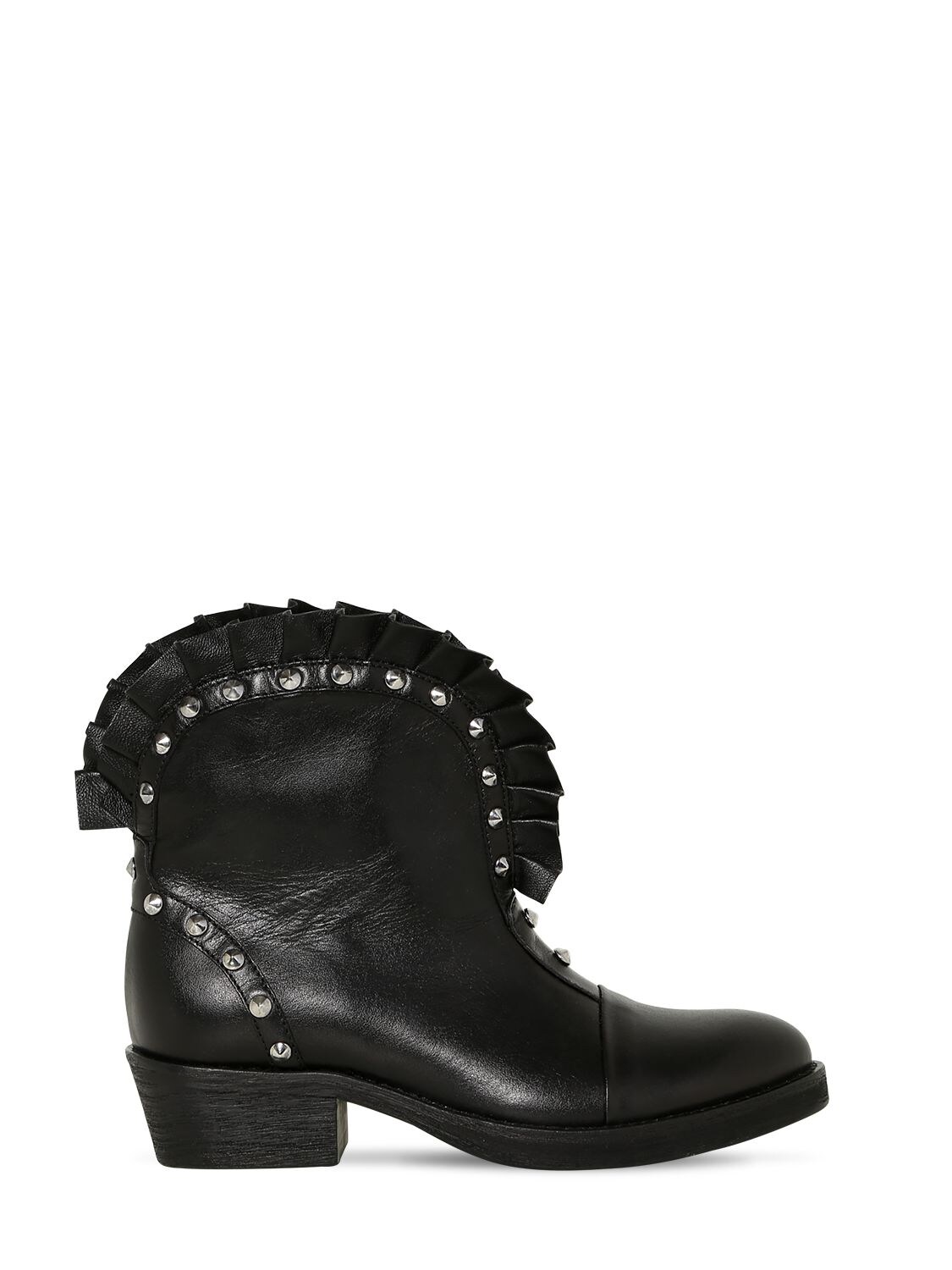 balmain studded boots