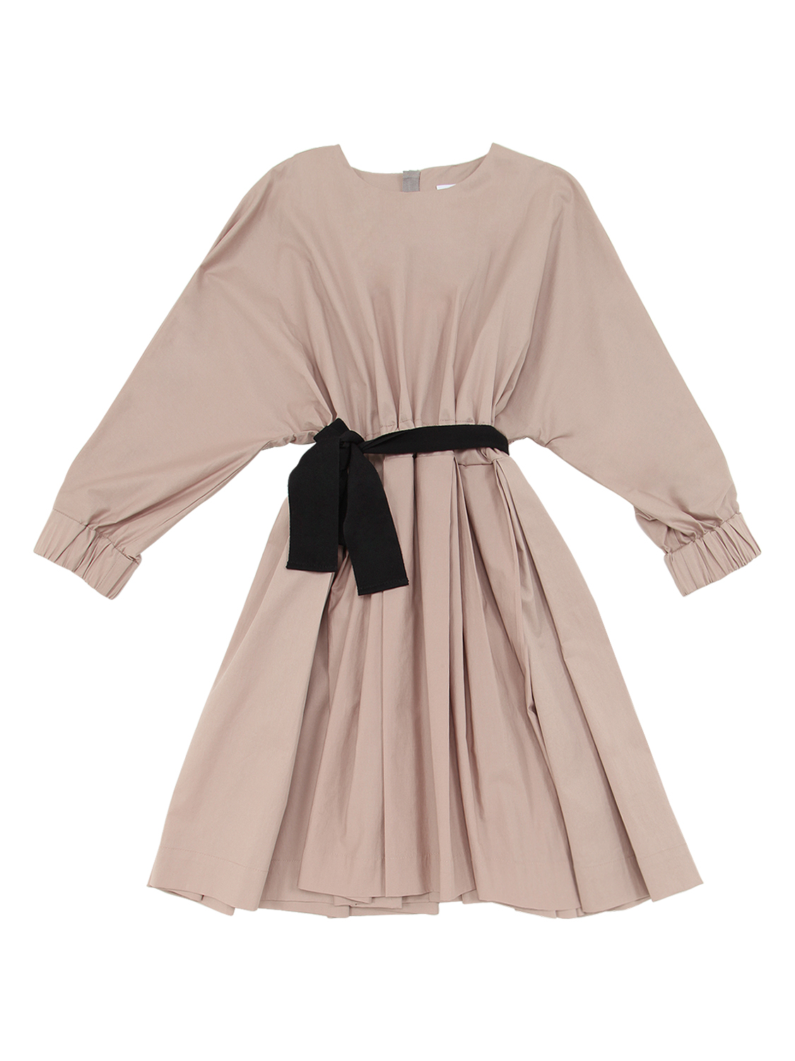Kleid Aus Stretch-baumwollpopeline