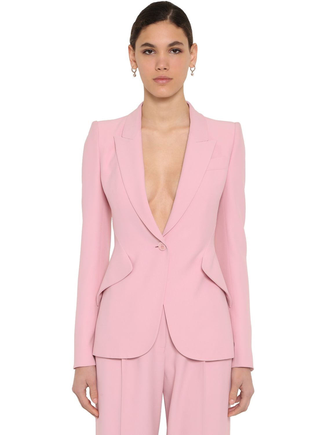 alexander mcqueen pink suit