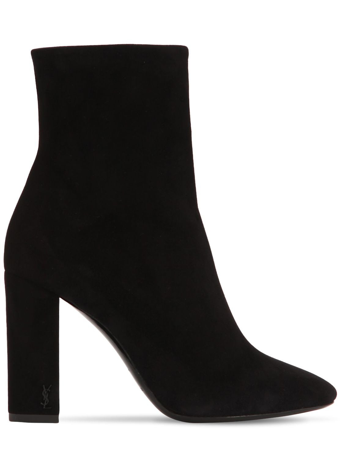 ysl suede ankle boots