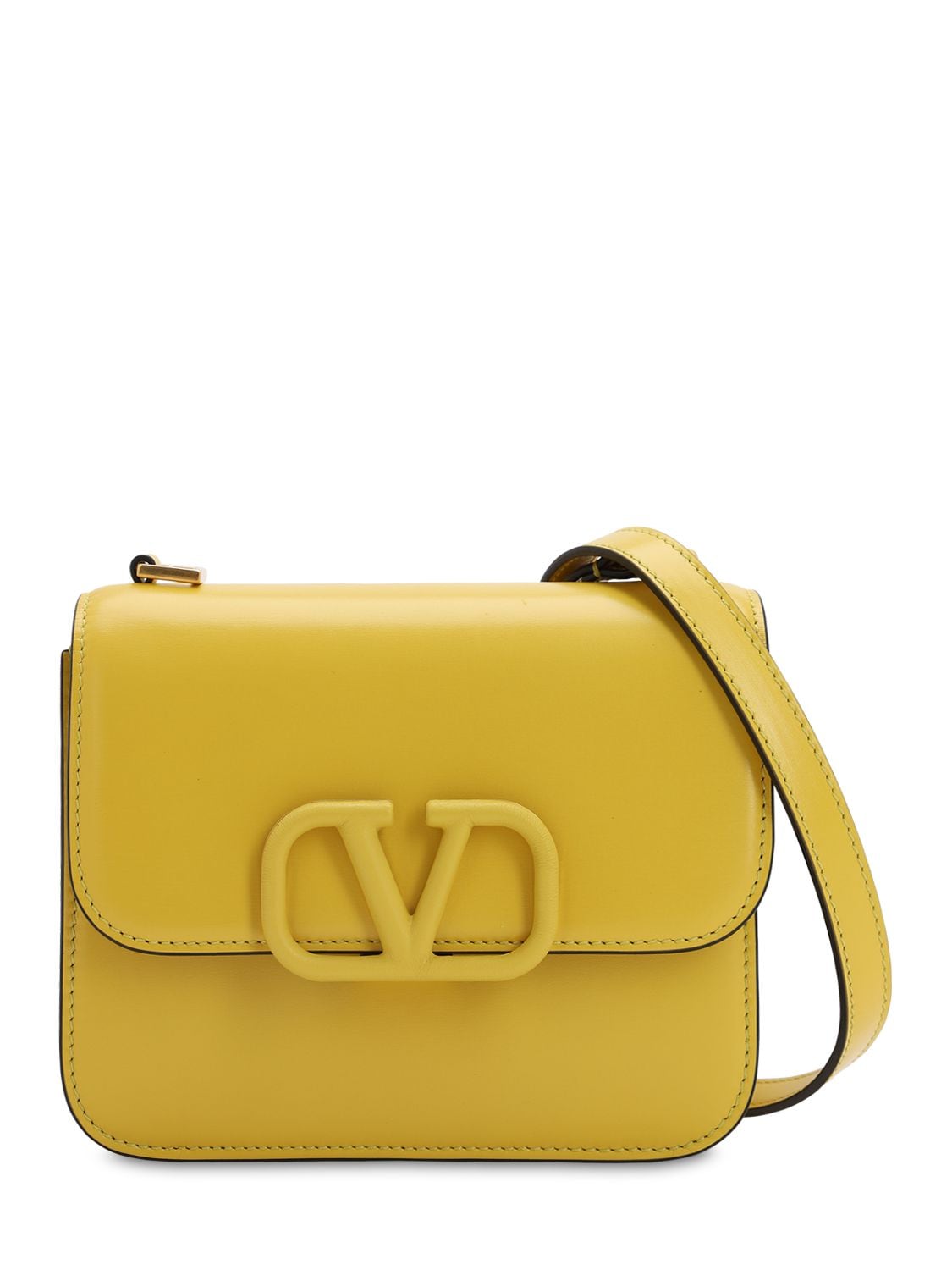 Valentino Garavani Vsling Small Leather Shoulder Bag In Tulip
