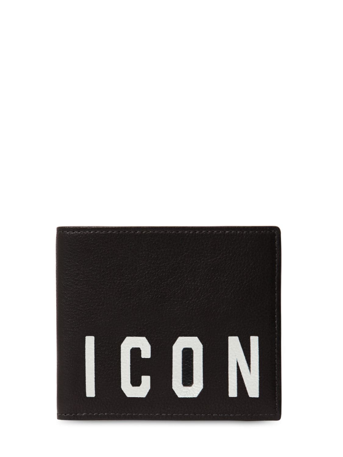 DSQUARED2 ICON PRINT CLASSIC LEATHER WALLET,70IG7F043-TTA2MW2