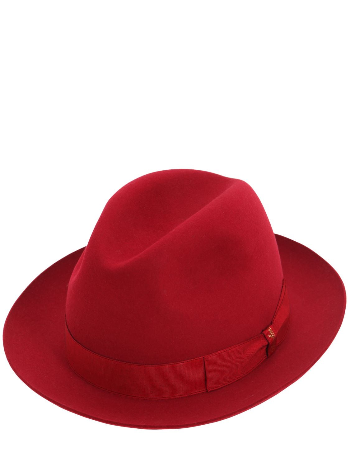 Borsalino Felted Marengo Hat In Red
