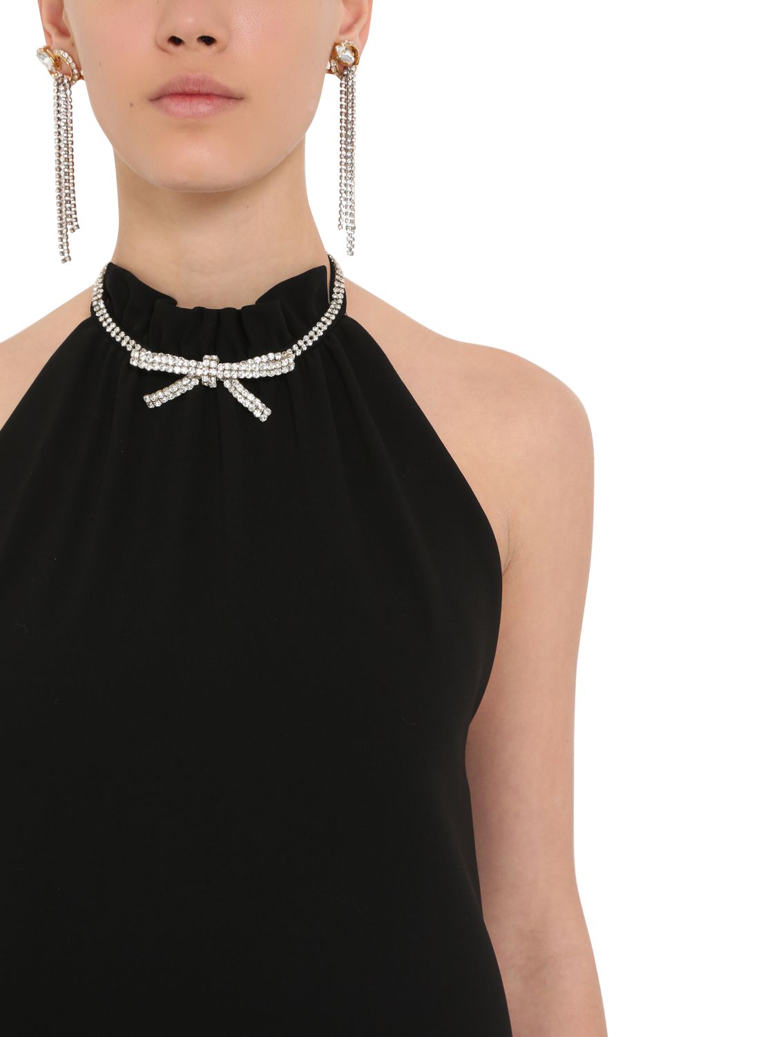 miu miu black mini dress