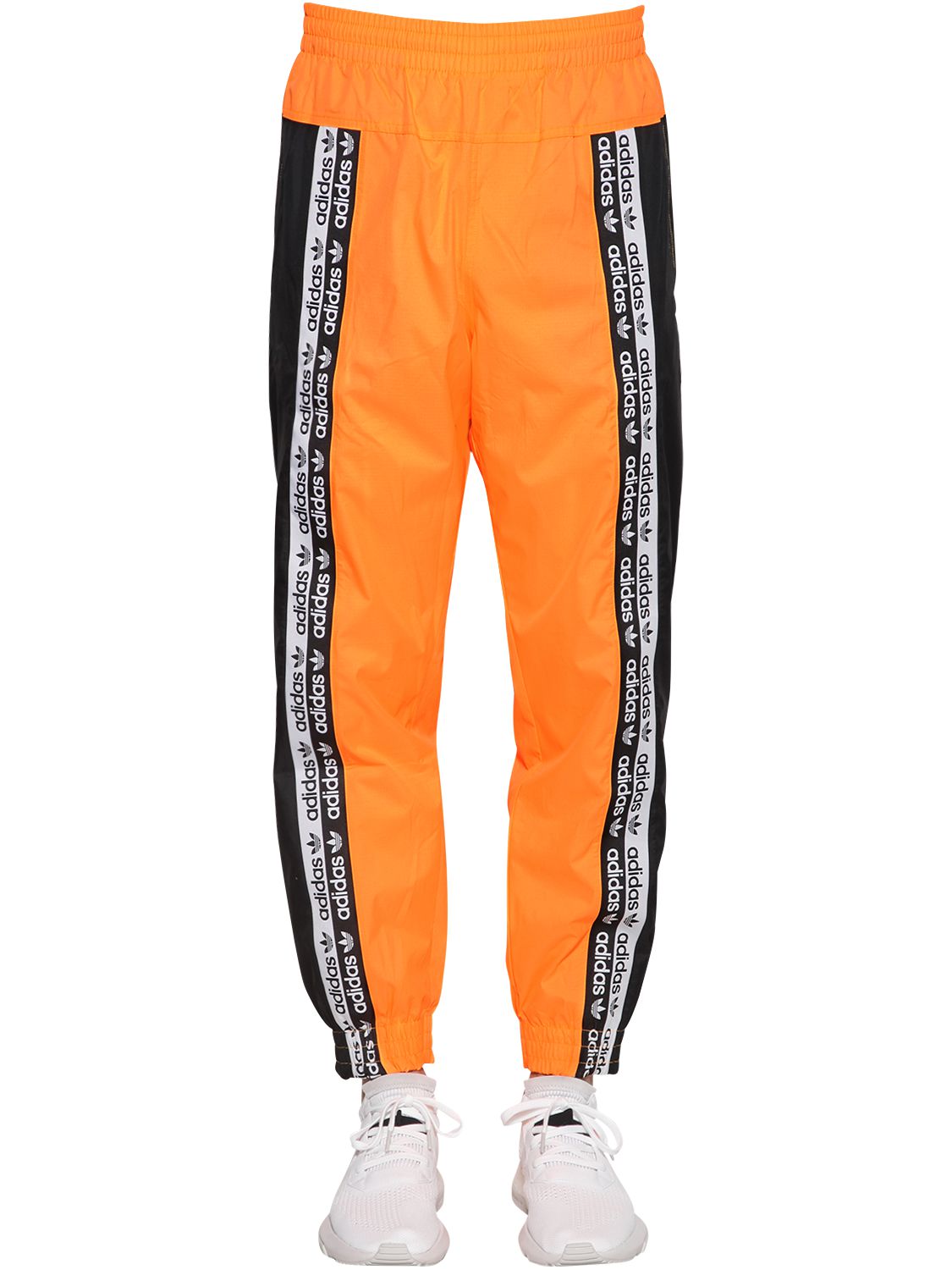 nylon adidas track pants mens