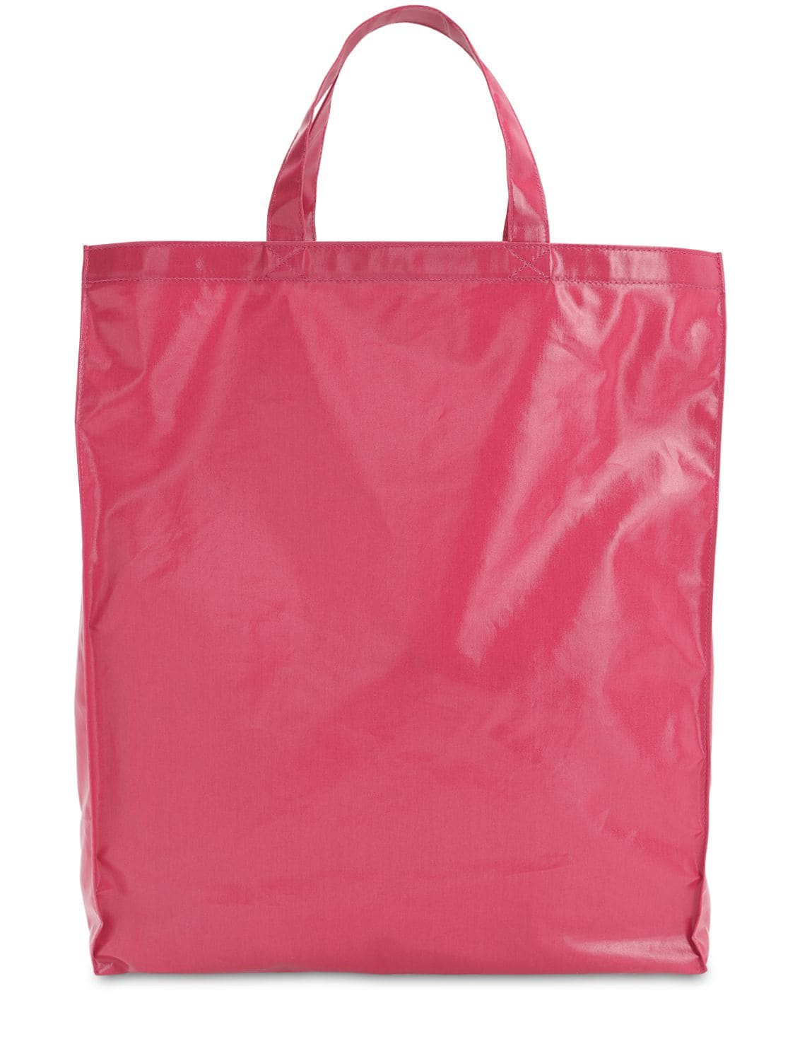Gucci Logo Printed Coated Canvas Tote Bag In Pink | ModeSens
