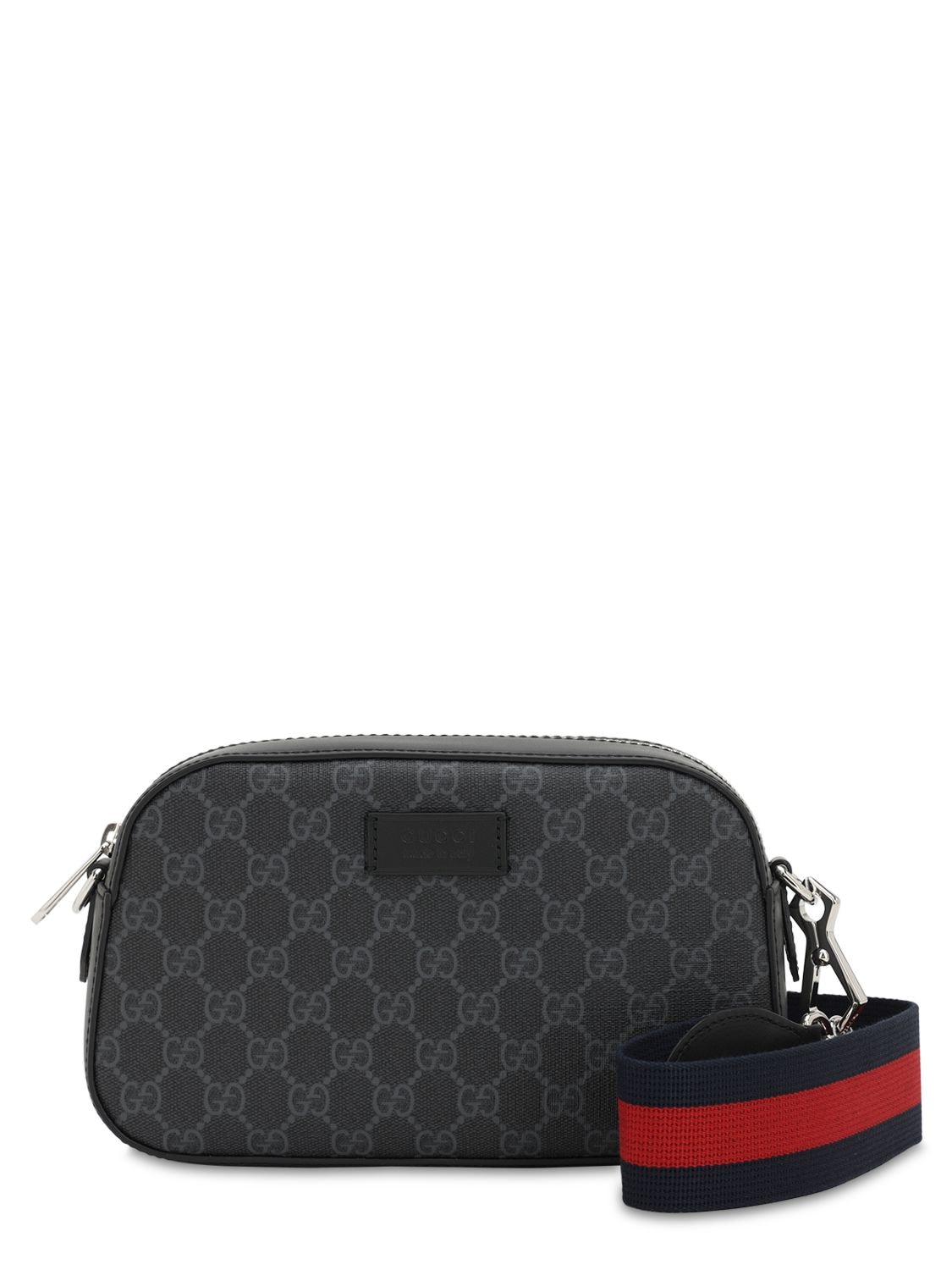 supreme black crossbody bag