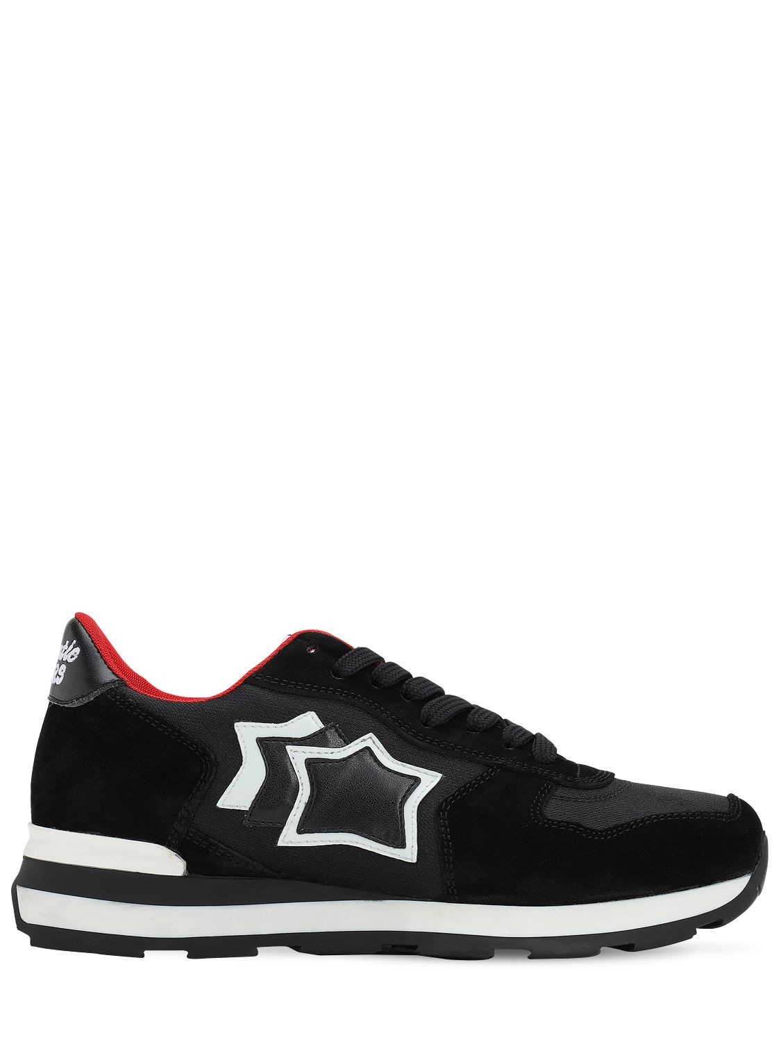 ATLANTIC STARS "VEGA STARS"麂皮&尼龙运动鞋,70II9J004-QKXBQ0S1