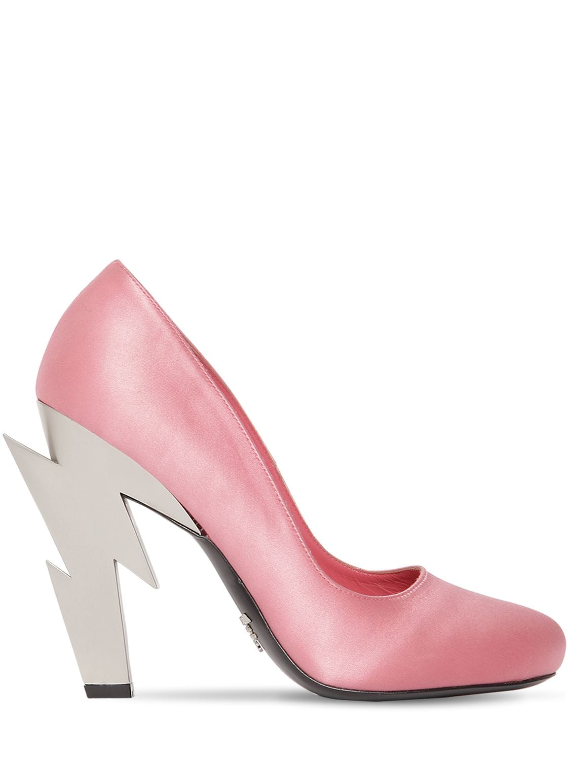 PRADA 105MM SATIN PUMPS,70IIB8008-RJBCS081