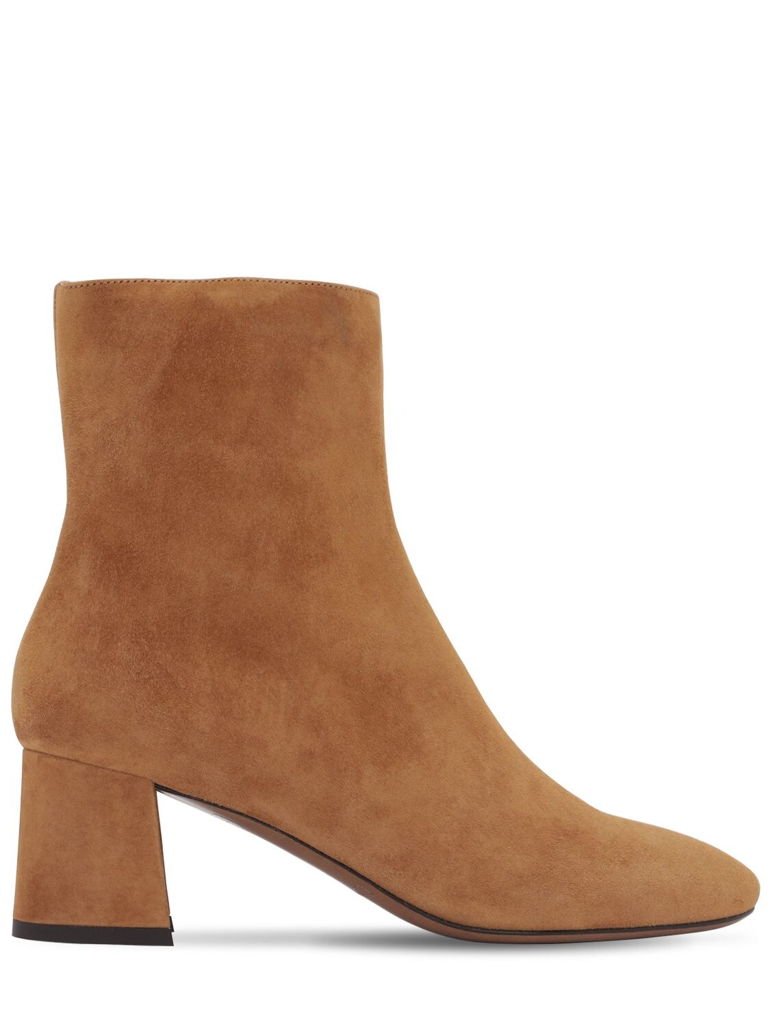 L'autre Chose 60mm Suede Ankle Boots In Brown