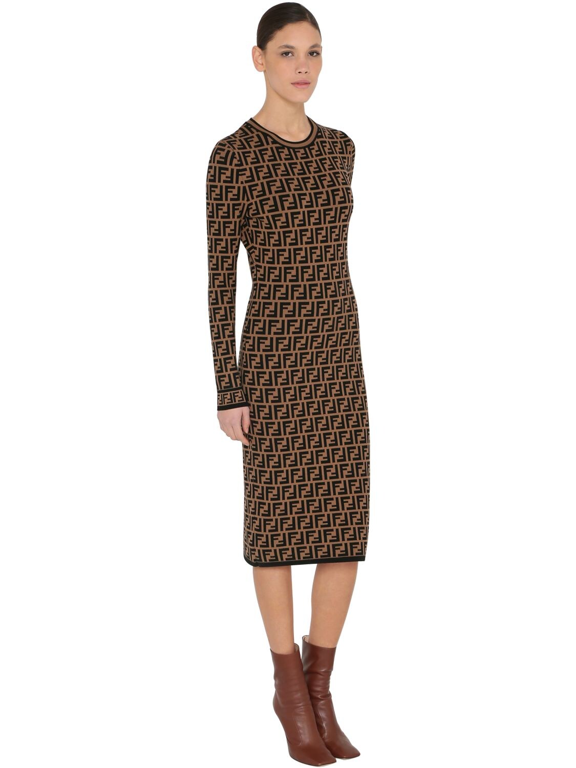 fendi knit dress