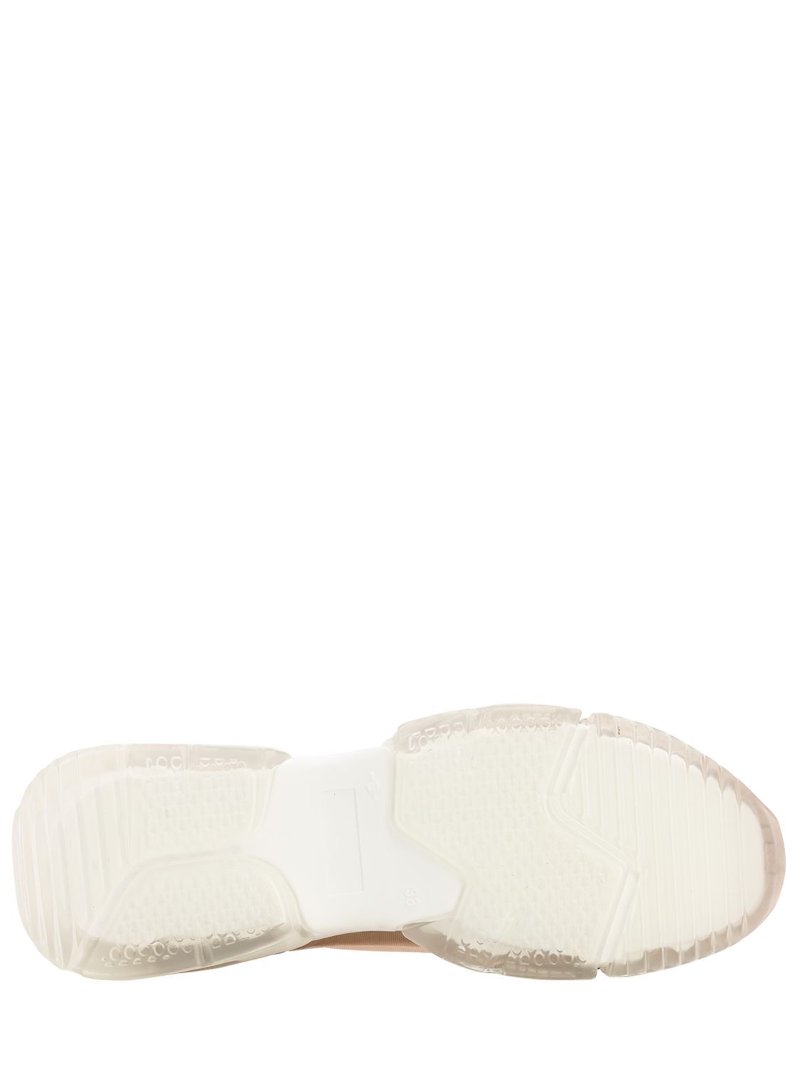 CHIARA BIASI 30MM BIANCA MESH SNEAKERS