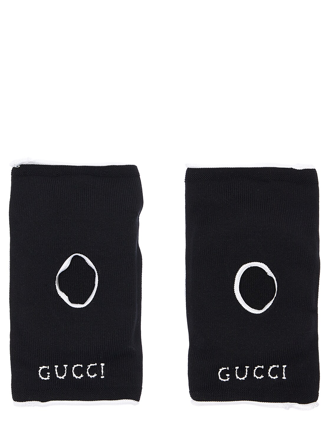 Gucci Gg科技面料护膝 In Black