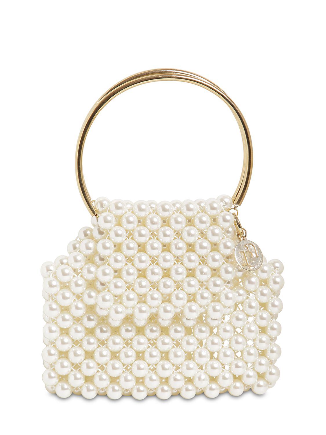 Borsa "selena" Con Perle D'imitazione