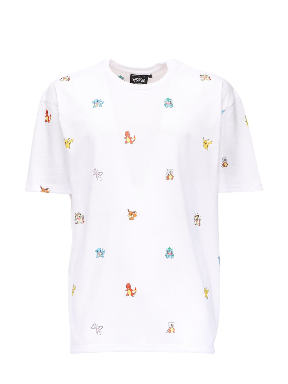 CRIMINAL DAMAGE POKEMON REPEAT TECHNO T-SHIRT 70IJRR008-V0HJVEU1
