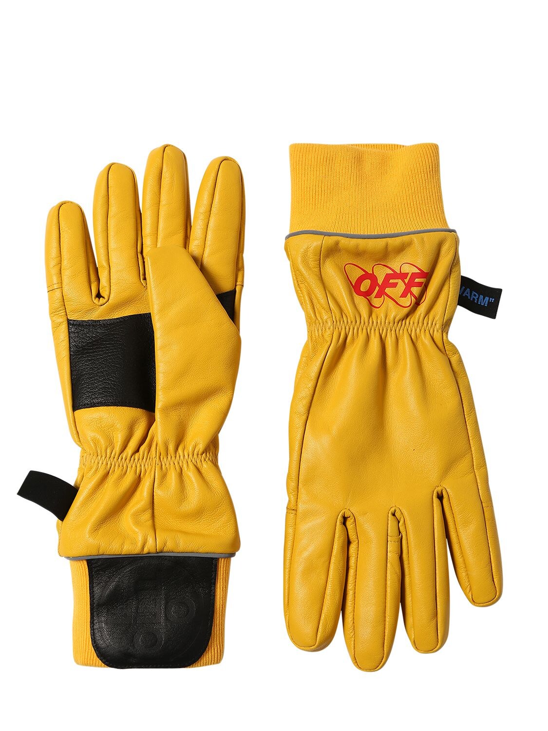 off white gloves