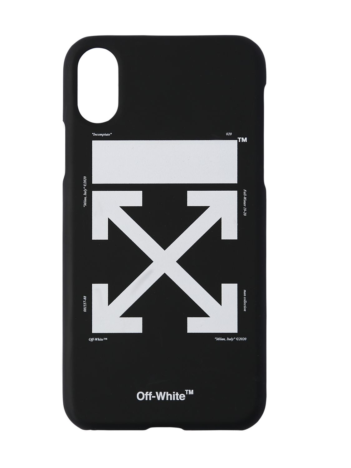 OFF-WHITE 箭头印花“IPHONE X”手机壳,70IJSX019-MTAWMQ2