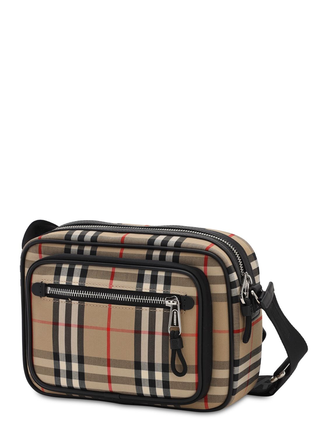 Burberry Paddy Check Canvas Crossbody Bag In Archive Beige | ModeSens