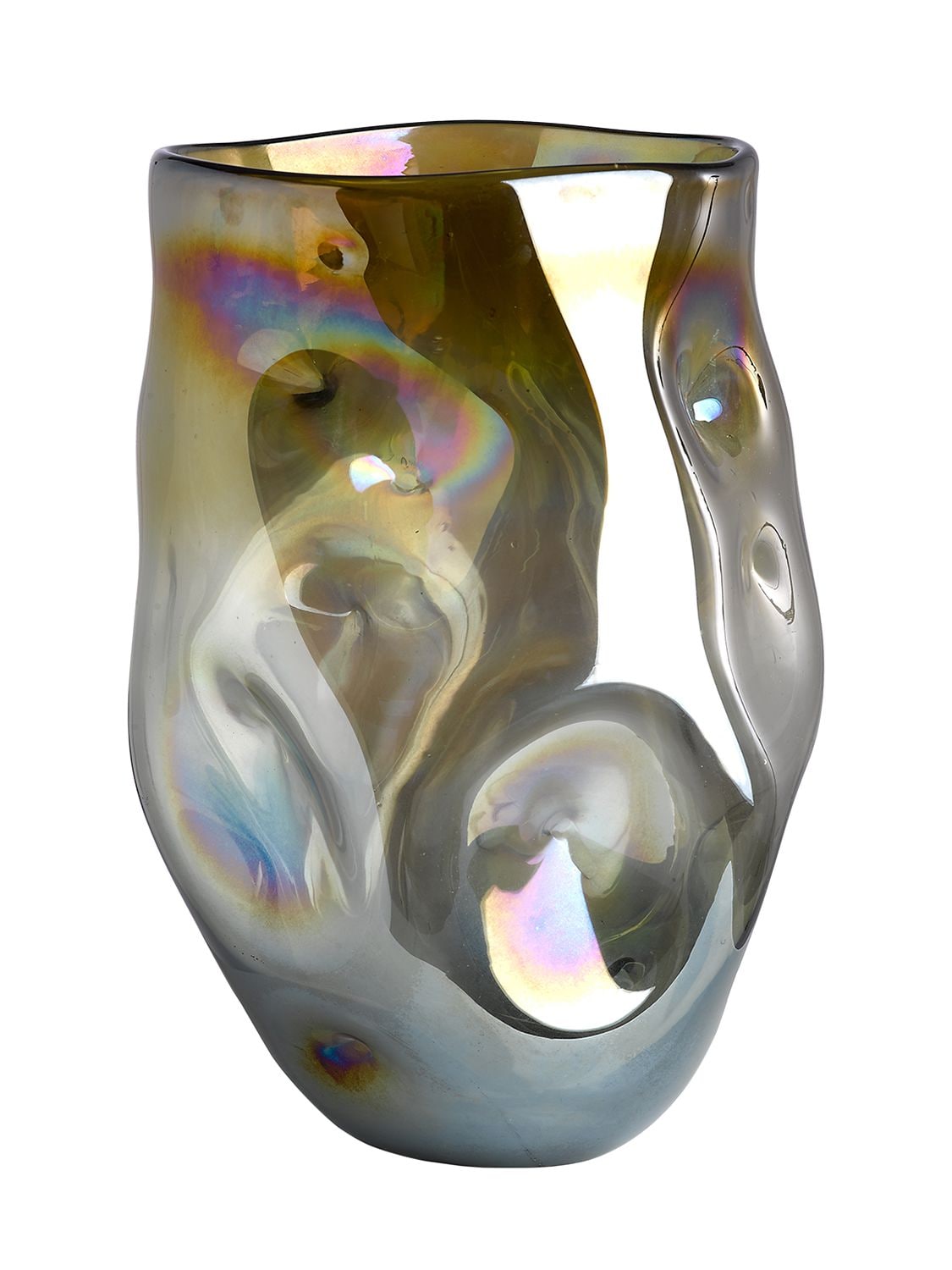 Pols Potten Large Collision Vase In Multicolor
