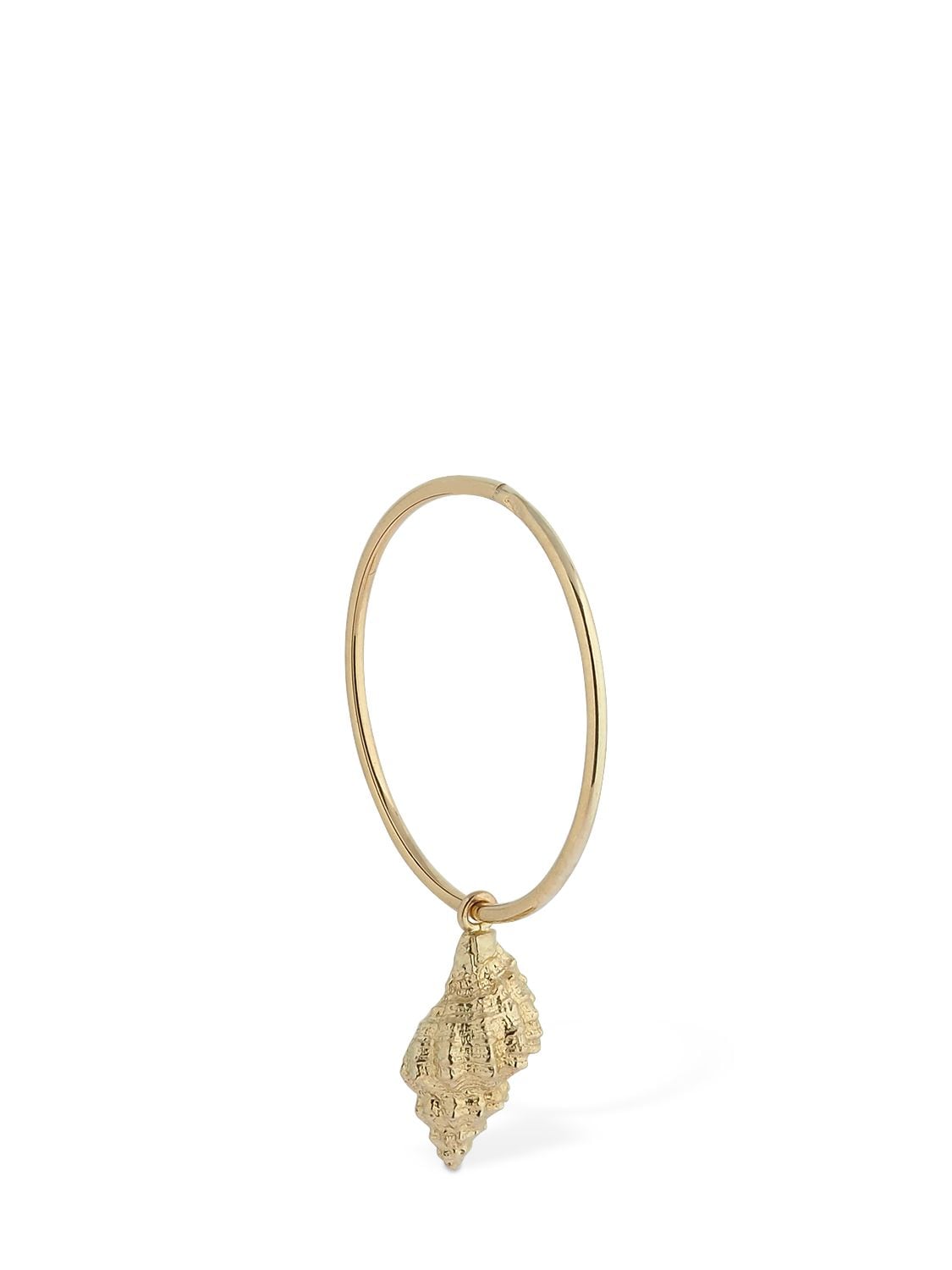 Lil Hoop Big Christina Mono Earring In Gold