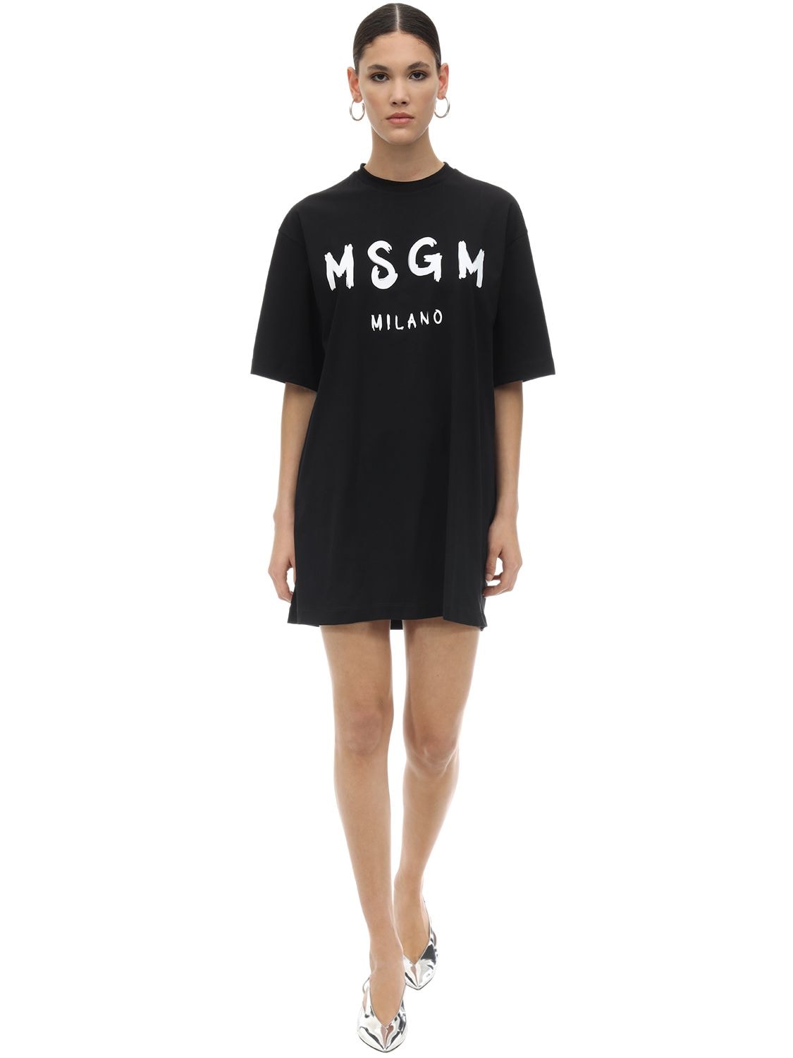 msgm t shirt dress