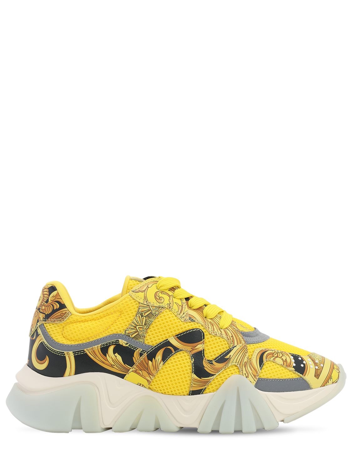 versace sneakers yellow