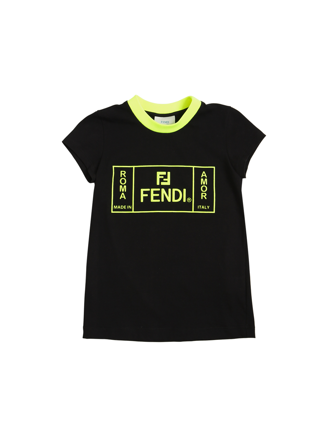 fendi black jersey t shirt