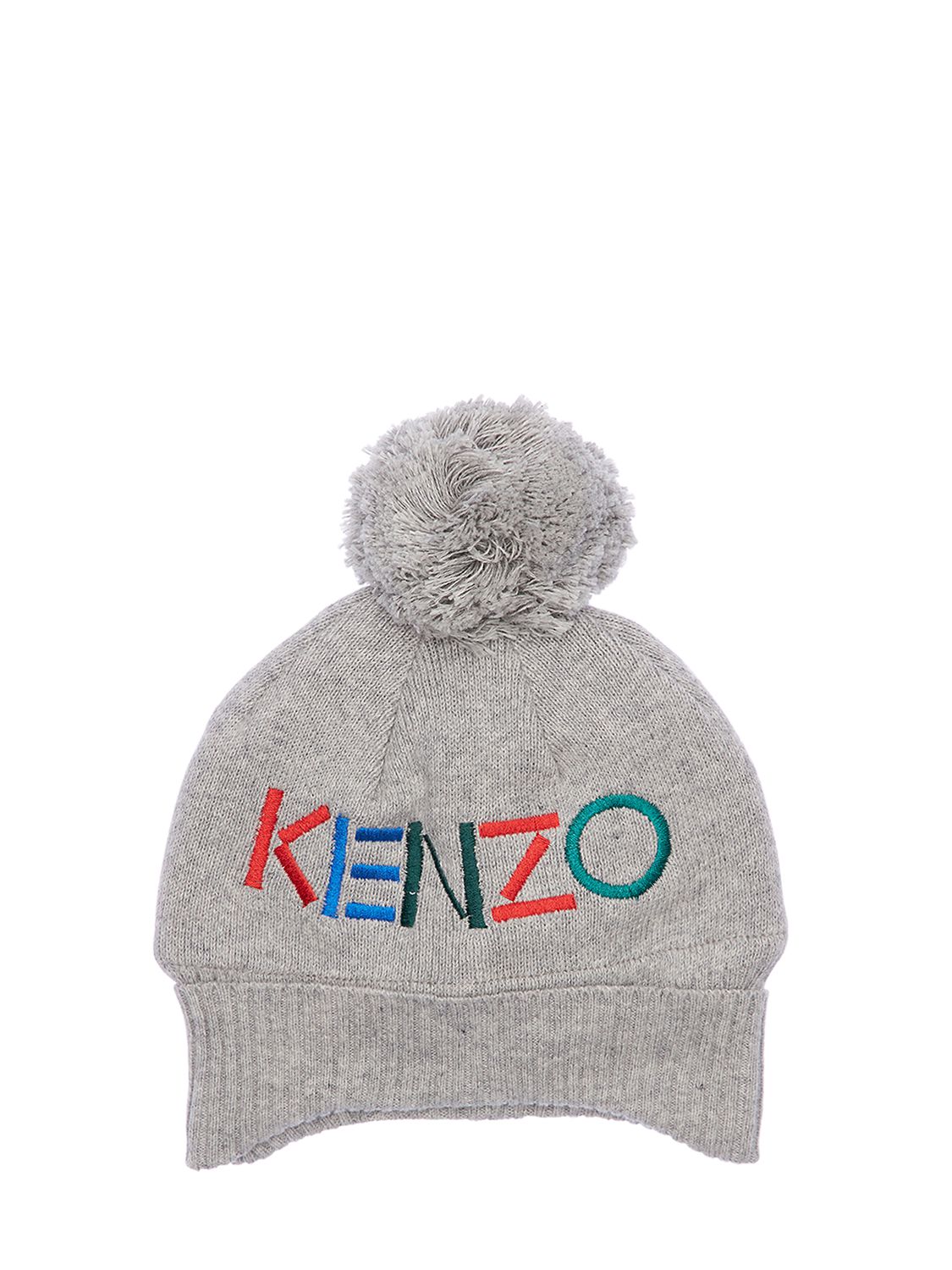 Kenzo Kids - Cotton \u0026 cashmere knit hat 