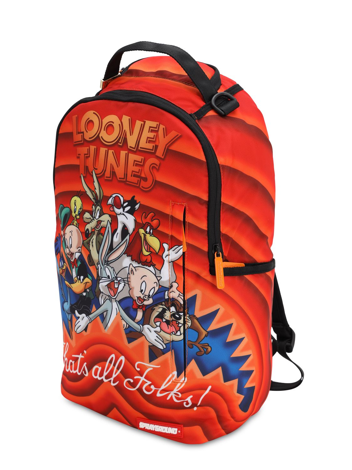 SPRAYGROUND | Looney Tunes Shark Print Canvas Backpack | Shoppingscanner