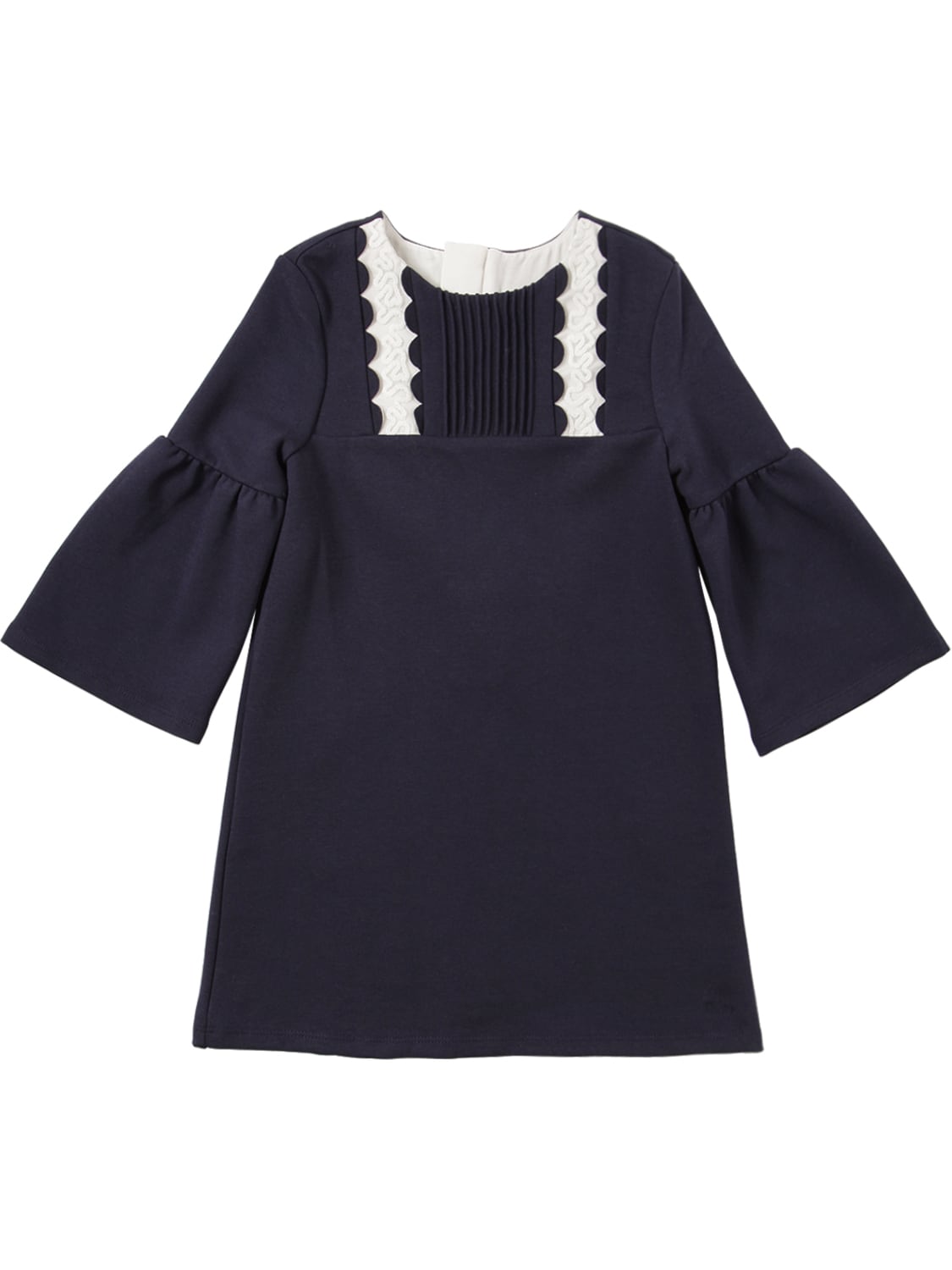 CHLOÉ EMBROIDERED MILANO JERSEY DRESS,70IOFI013-ODQ50