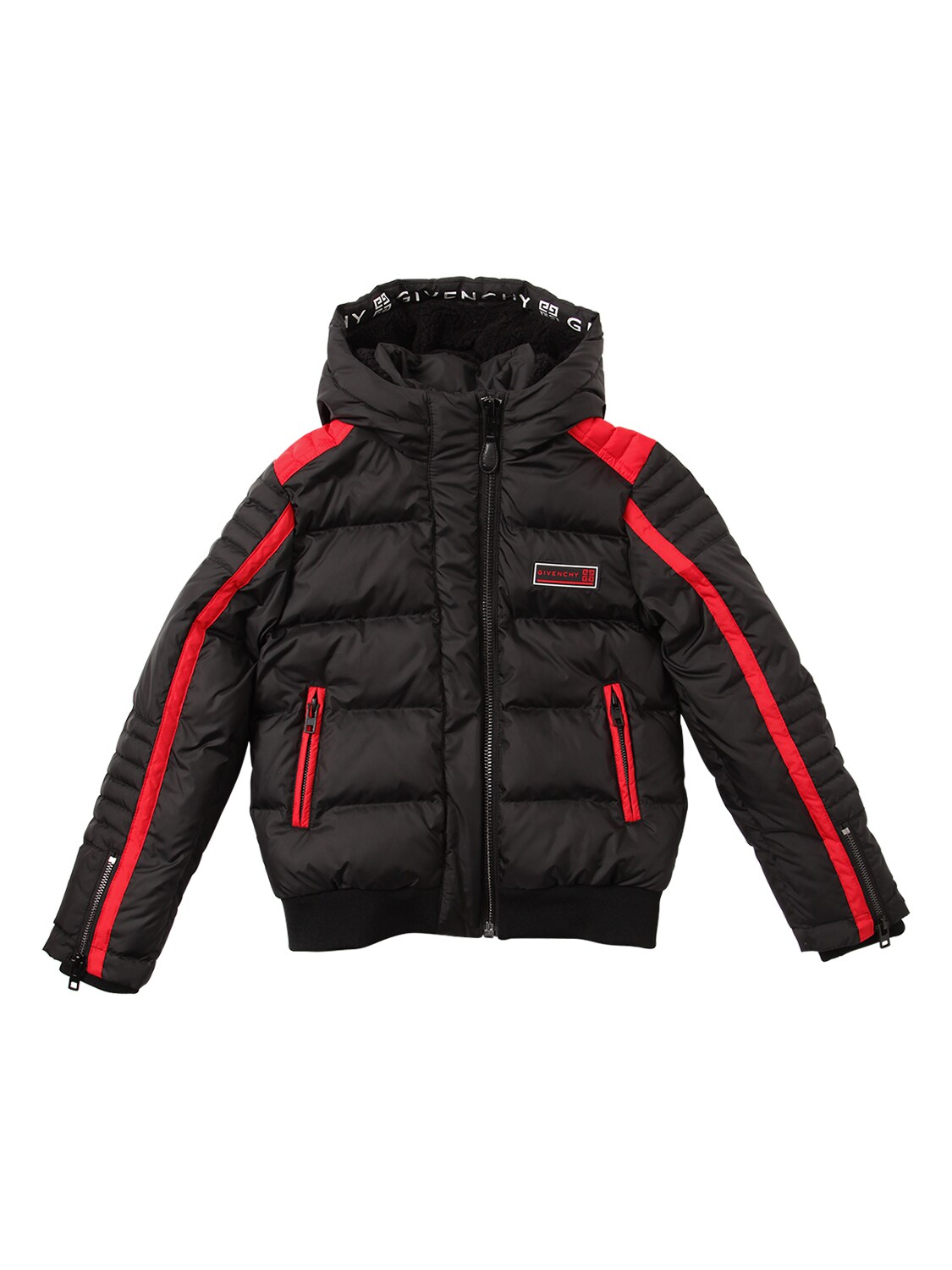 GIVENCHY NYLON PUFFER JACKET,70IOFL002-MDLC0