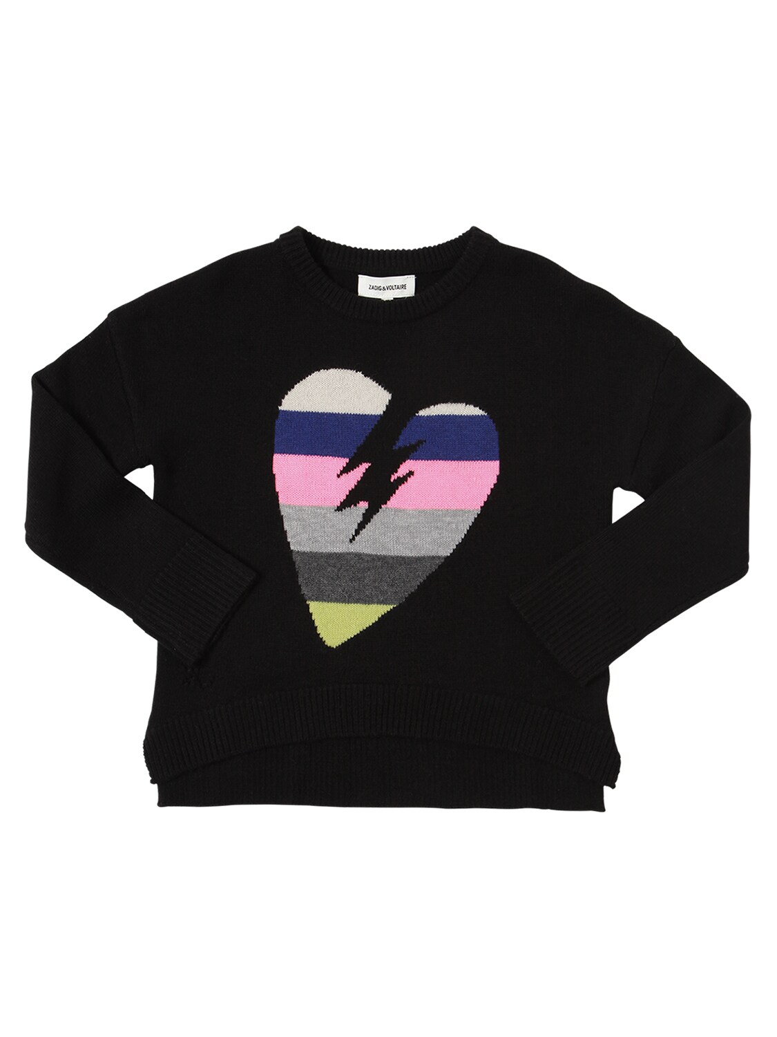 kids heart sweater