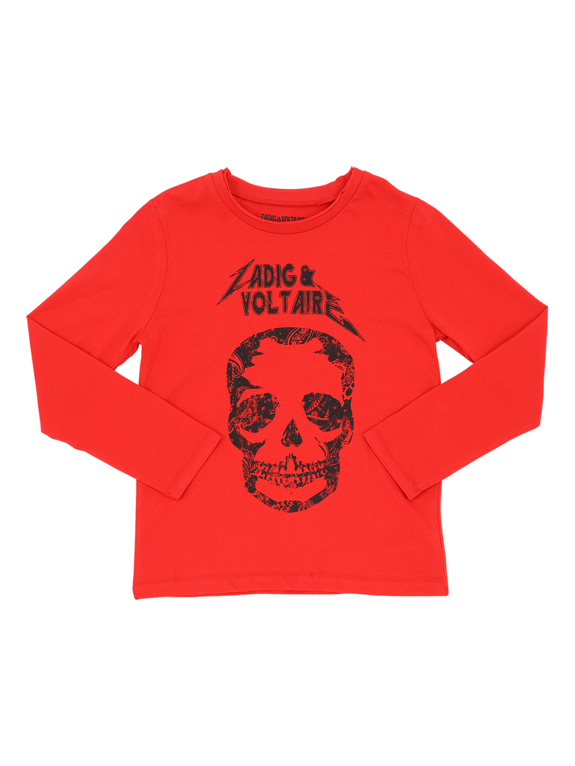 T-shirt Aus Baumwolljersey Mit Druck