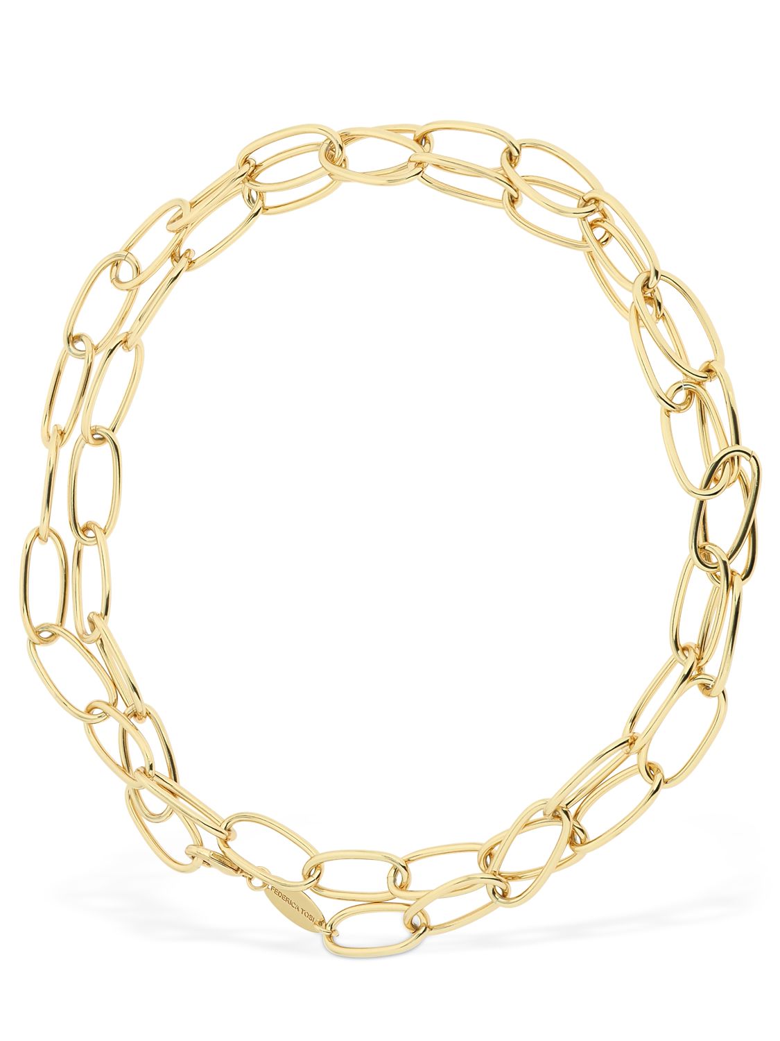 Verstellbare, Lange Halskette „lace Bolt“