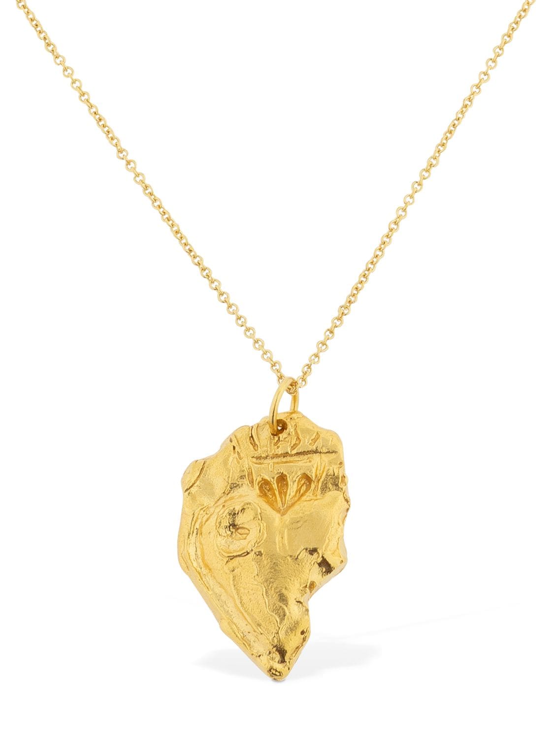 Alighieri The Sicilian Bleeding Heart Necklace In Gold