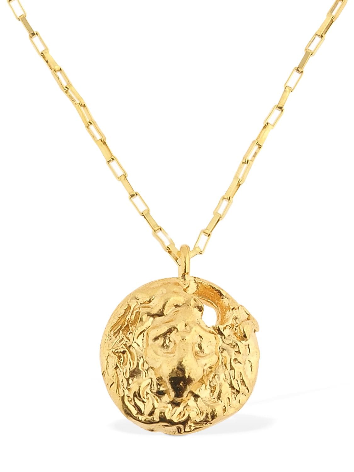 Alighieri The Lion Of The Night Necklace In Gold