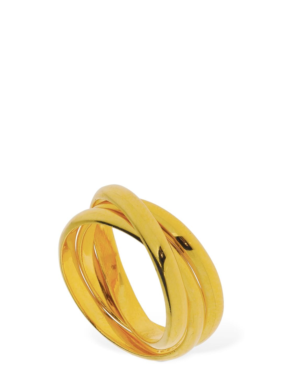 Sophie Buhai Sterling Silver Trio Ring In Gold
