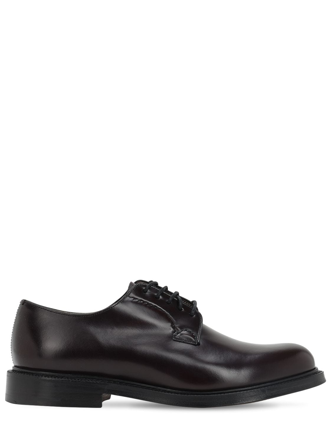 Church's Shannon Leather Lace-up Shoes In Black