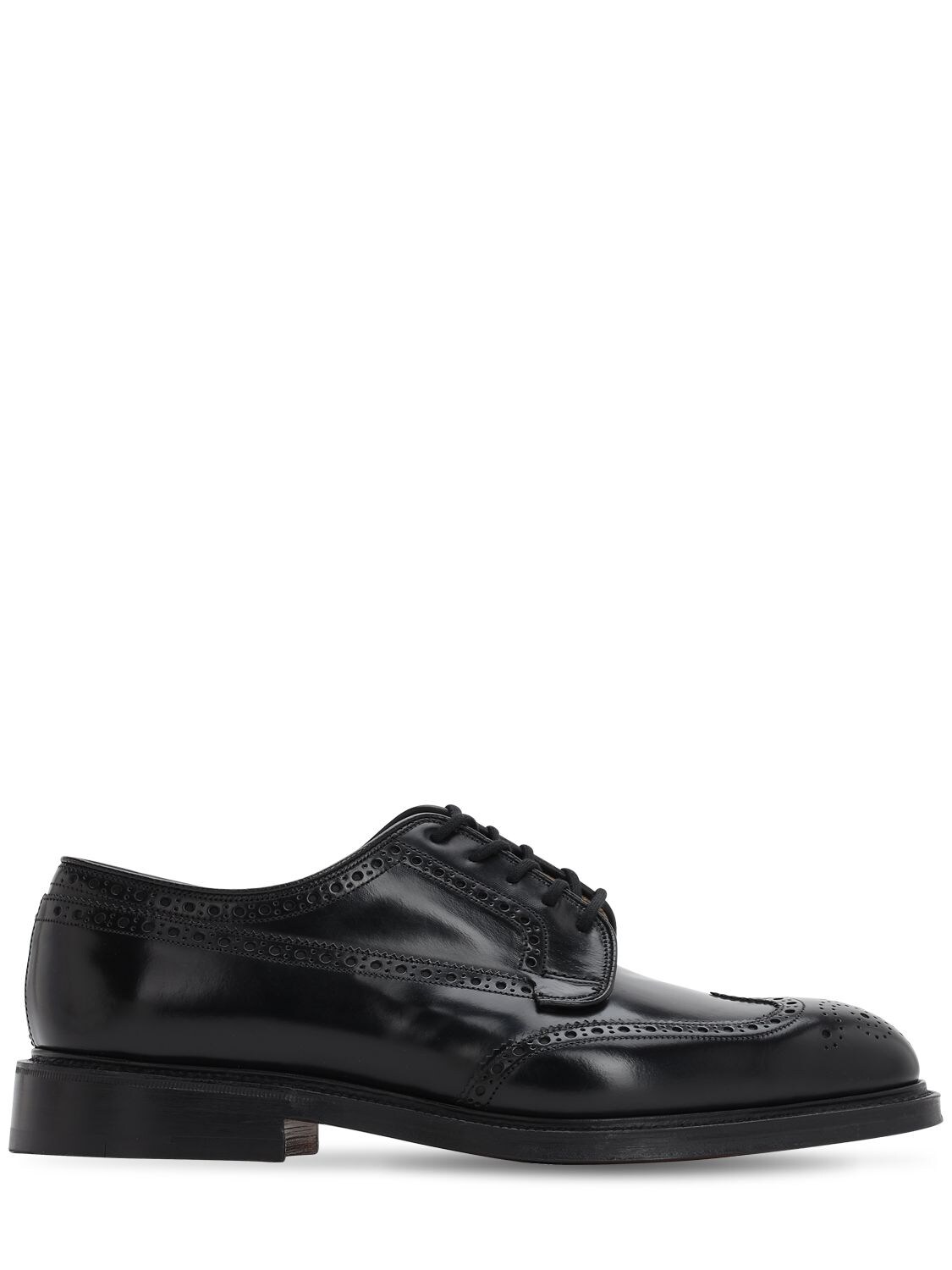 CHURCH'S GRAFTON LEATHER LACE-UP SHOES,70IR60003-RJBBQUI1