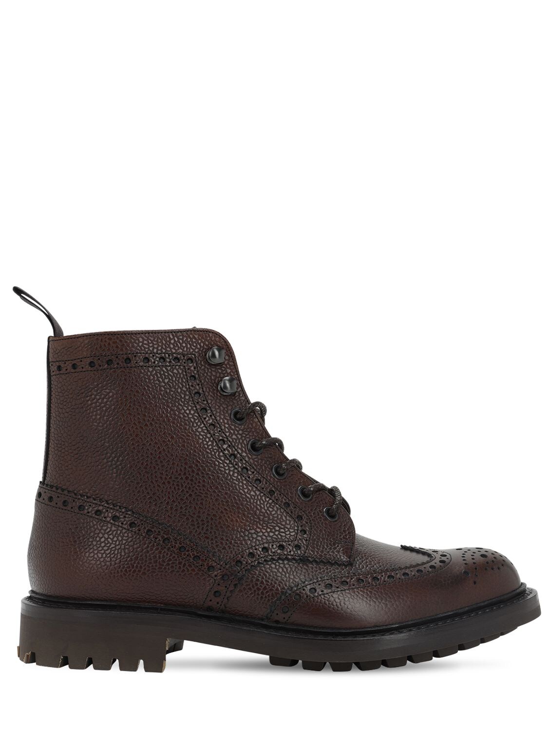 CHURCH'S MCFARLANE LEATHER LACE-UP BOOTS,70IR60006-RJBBRVY1