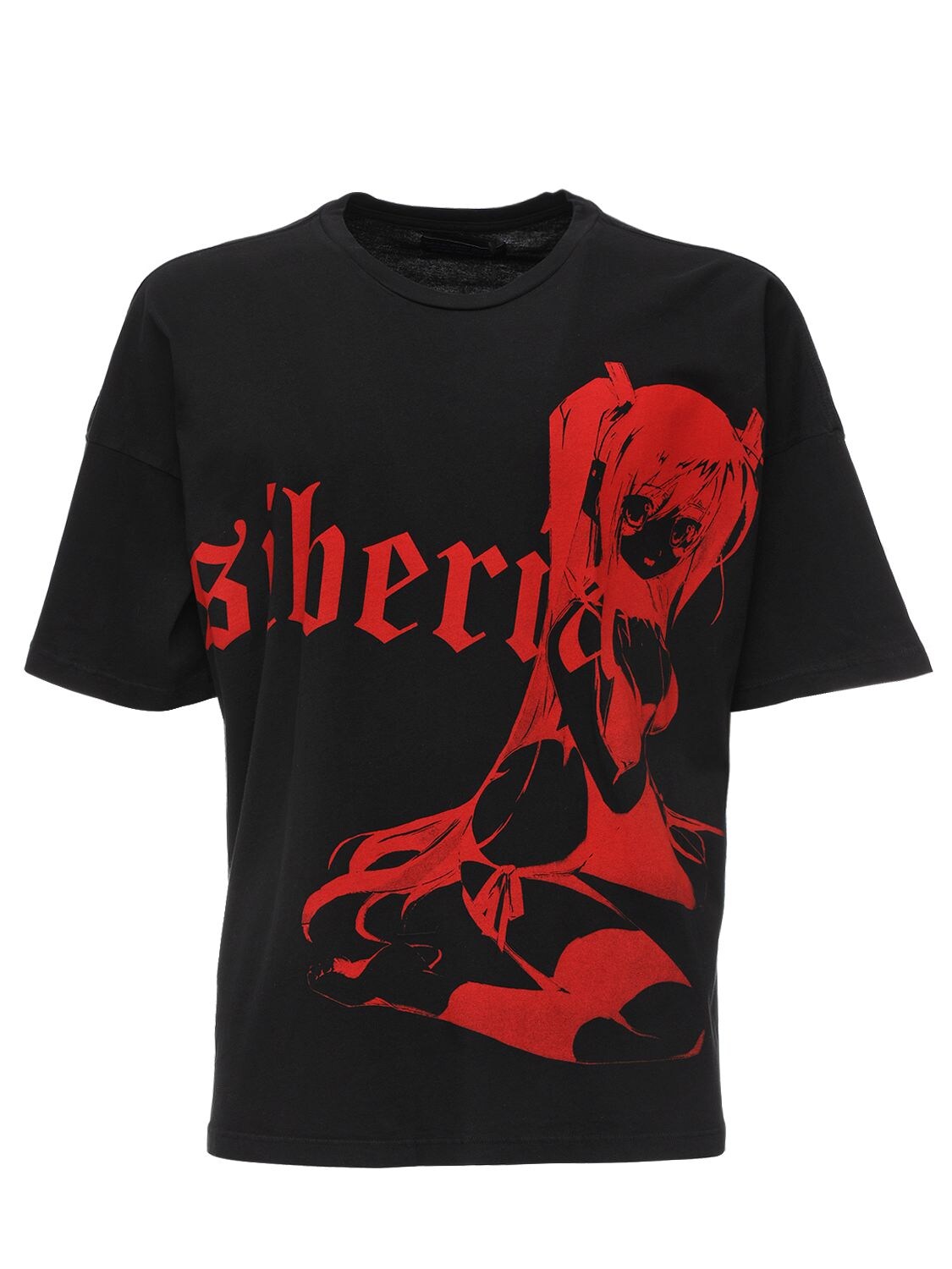 SIBERIA HILLS DARK QUEEN COTTON JERSEY T-SHIRT 70IS3J015-QKXBQ0SVUKVE0