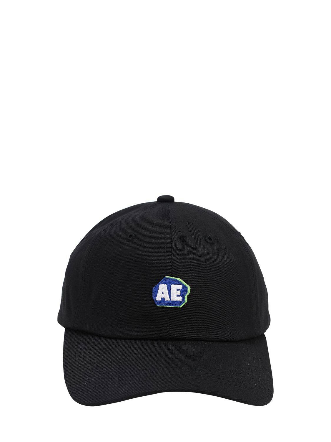 Ader Error Regular Cotton Baseball Cap In Black