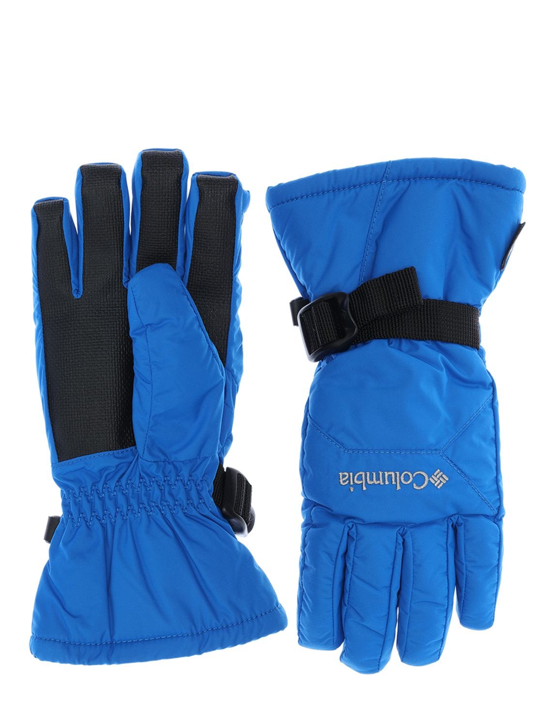Columbia Kids' Waterproof Nylon Ski Gloves In Blue