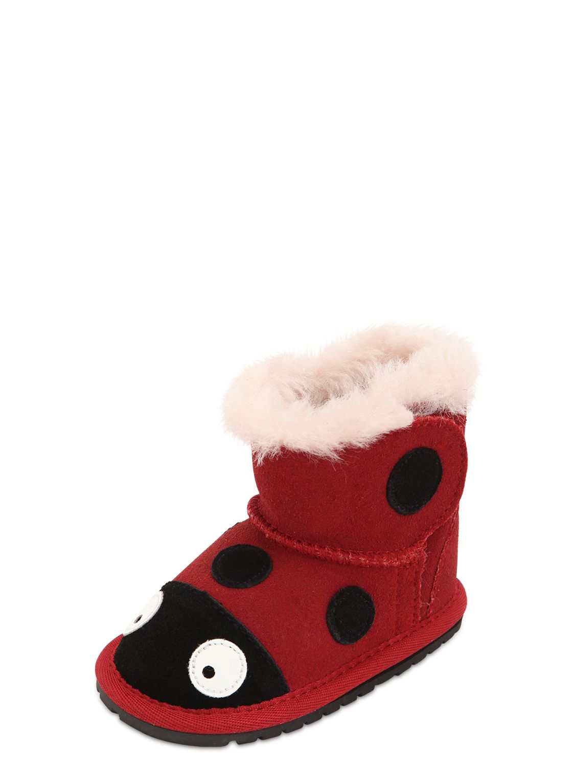 emu ladybug boots