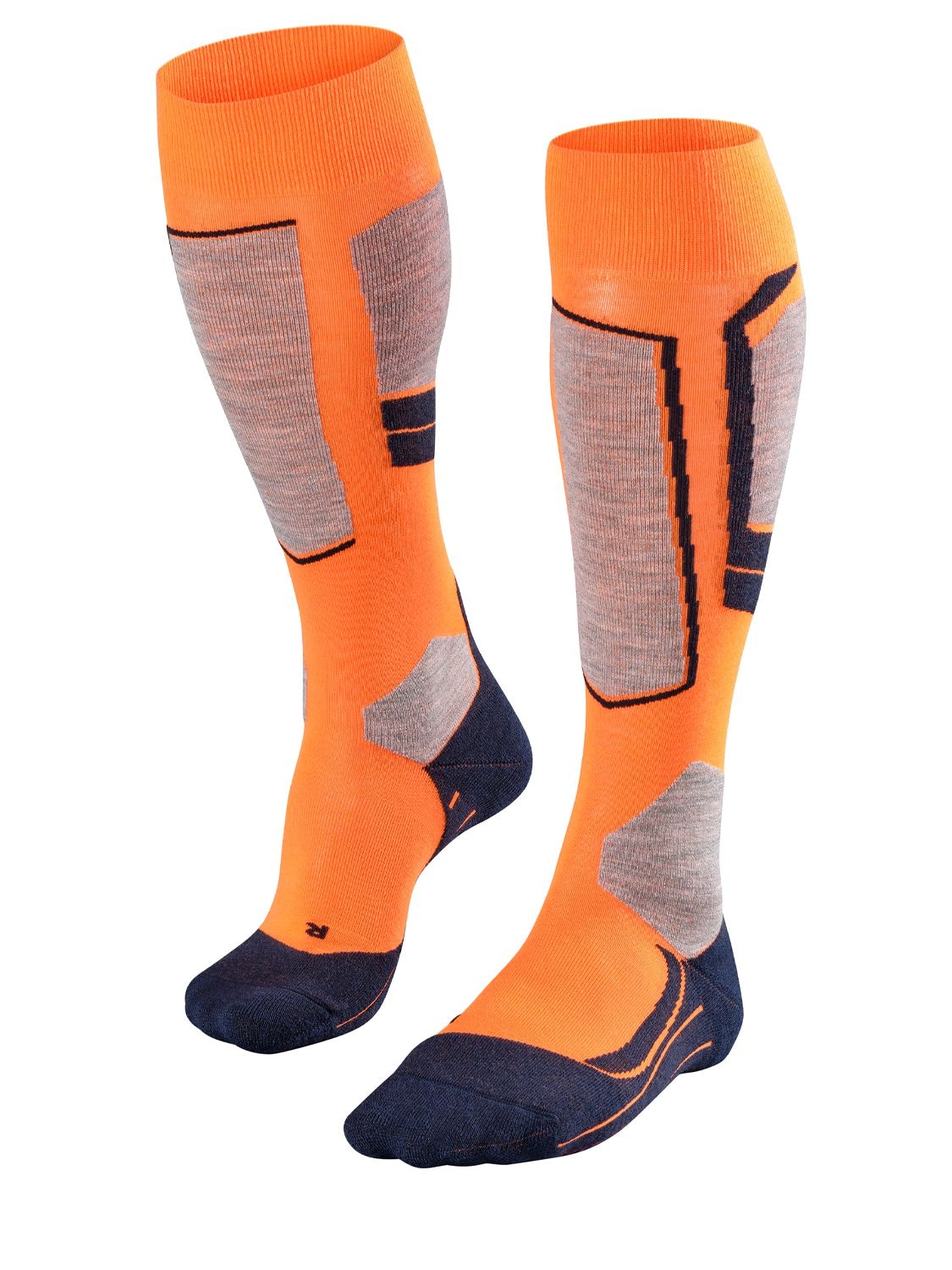 Falke Sk4 Techno Ski Socks In Orange