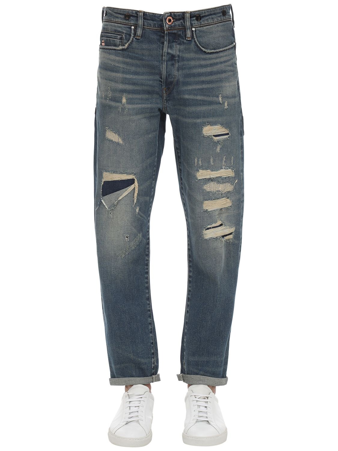 G-star Moddan Type C Relaxed Tapered Denim Jean In Blue