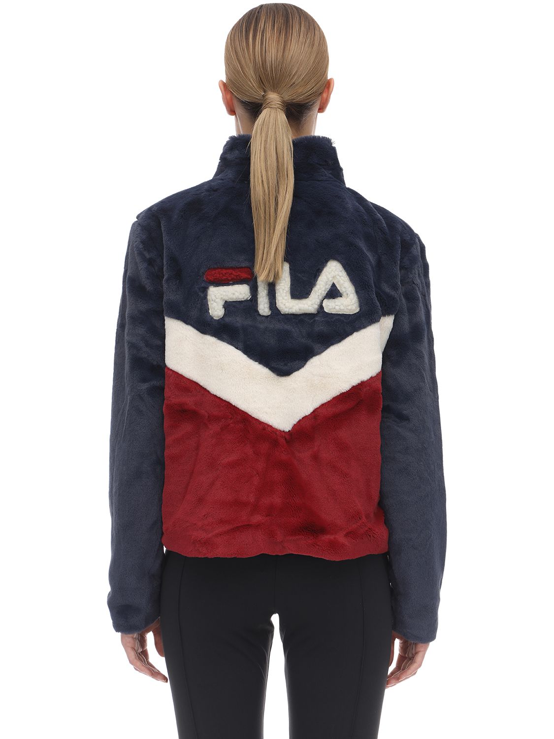 fila faux fur jacket