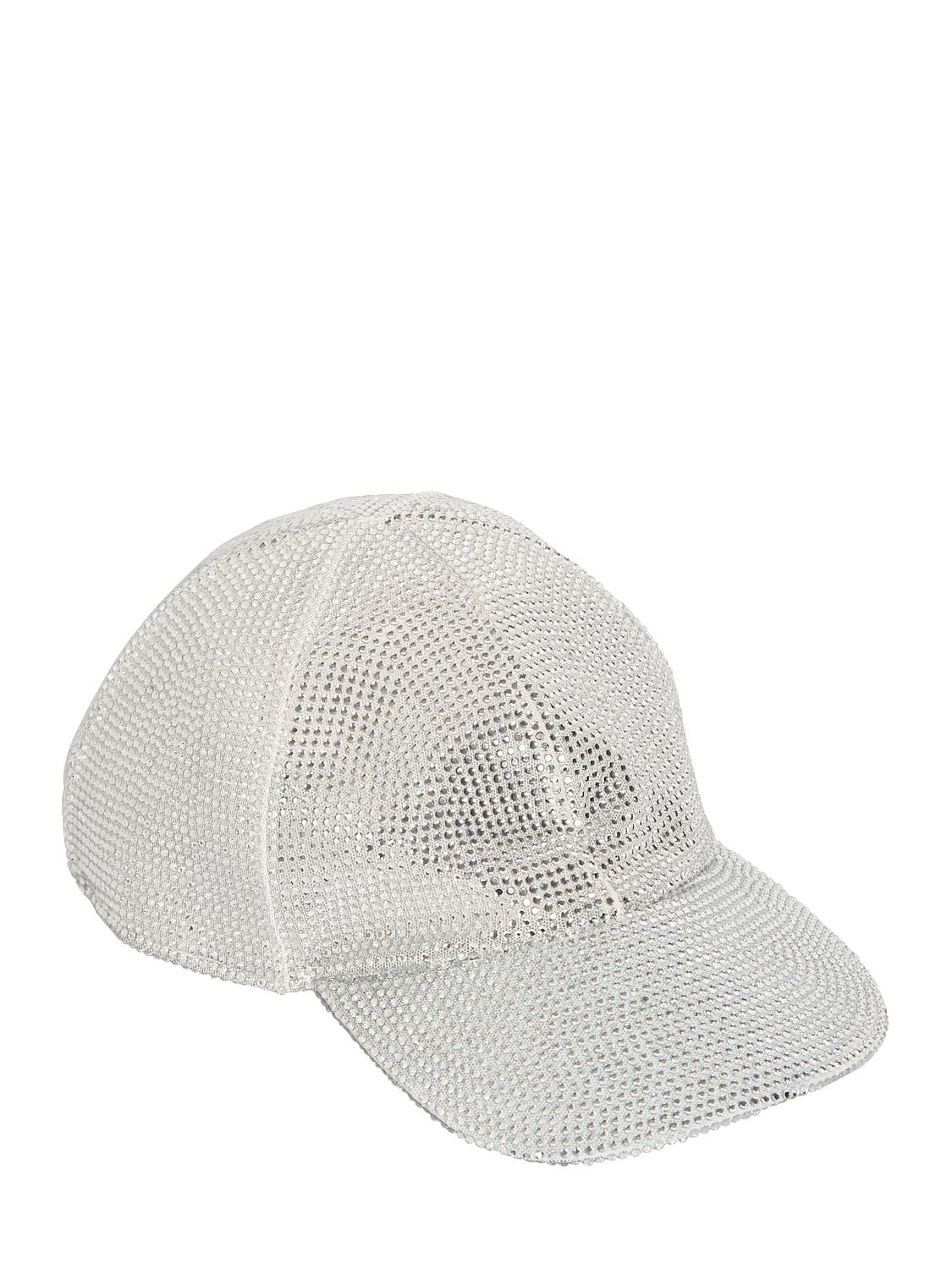 Off-white Crystal Net Baseball Hat