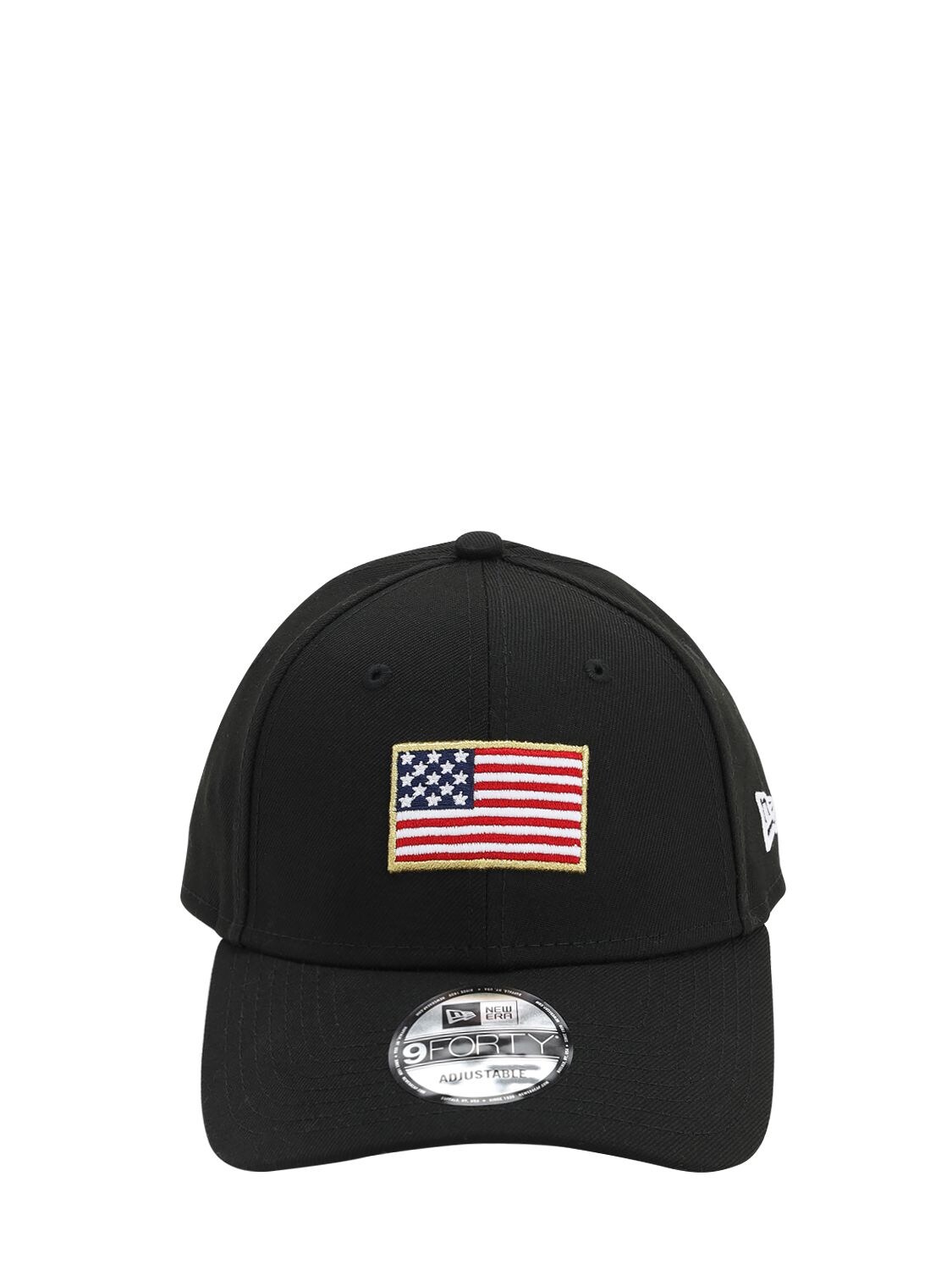 New Era Flagged 9forty Baseball Hat In Black