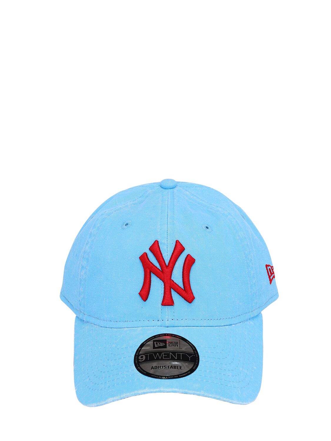 New Era Mlb 920 Ny Yankees Cotton Baseball Hat In Light Blue